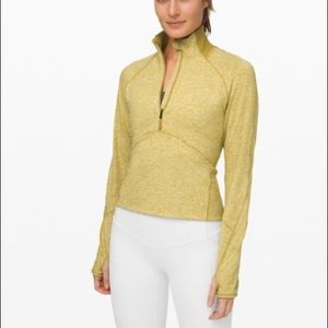 women’s lululemon always alert 1/2 zip fleece